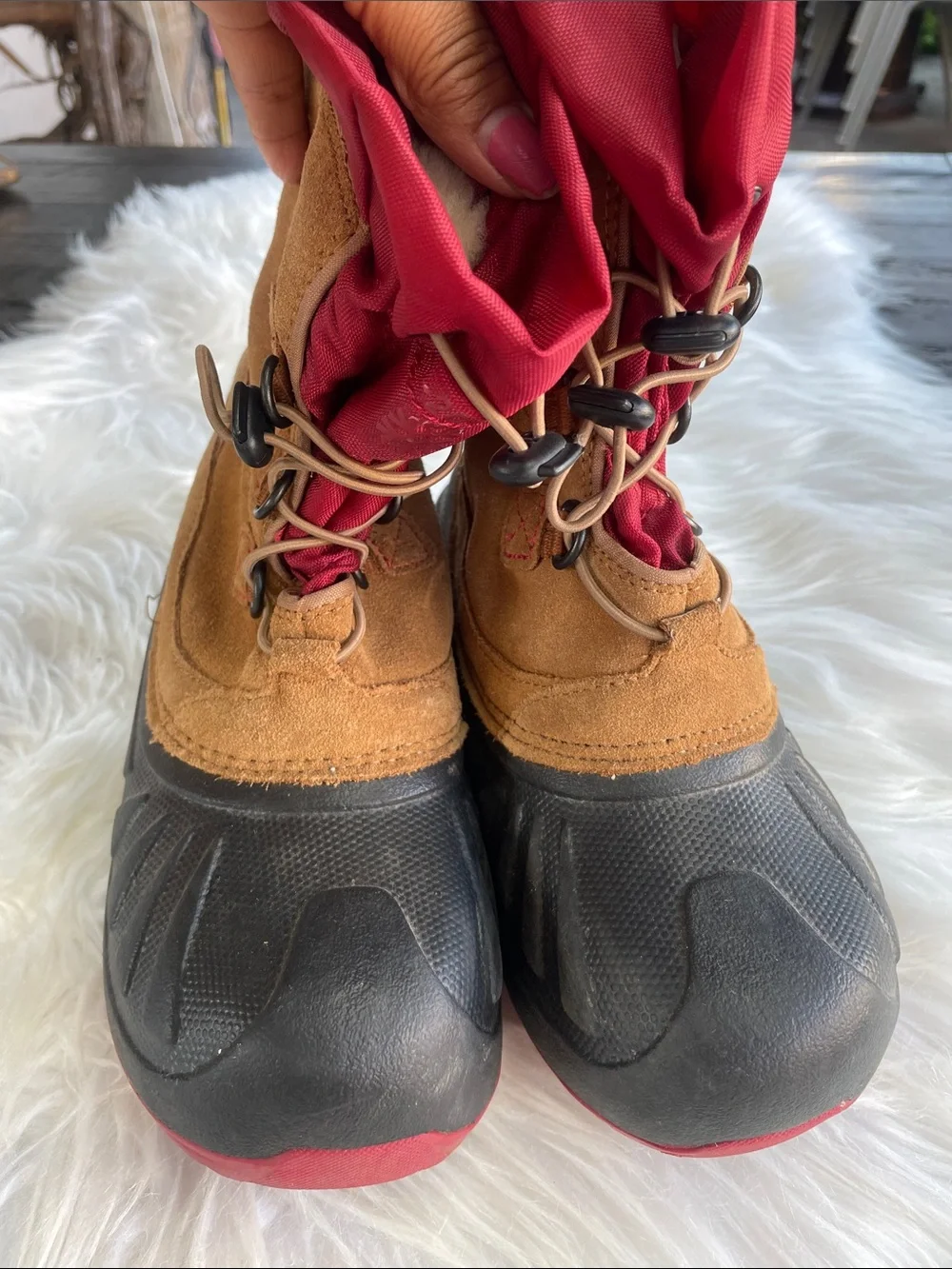 Ugg Ludvig Kids Tan Winter Boots